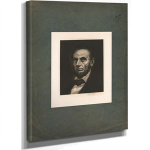 Abraham Lincoln 1917 — Stretched Canvas Print | Bella Frye