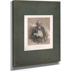 Major General Israel Putnam He Dared to Lead Where Any Dared to Follow 1864 — Stretched Canvas Print | Bella Frye