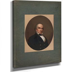 Daniel Webster 1865 — Stretched Canvas Print | Bella Frye