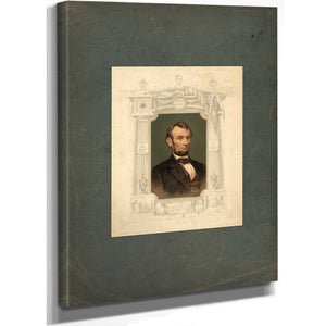 Abraham Lincoln Born on Feb 12th 189 Died April 15th 1865 Martyred April 14th 1865 1865 — Stretched Canvas Print | Bella Frye
