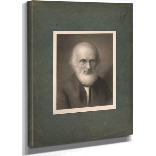 John Greenleaf Whittier 1899 — Stretched Canvas Print | Bella Frye