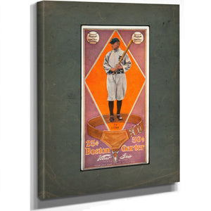 Boston Garter Color Ty Cobb — Stretched Canvas Print | Bella Frye