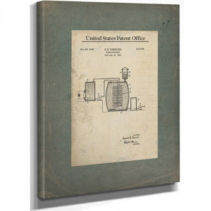 The Vintners Apparatus — Patent Archive Print — Framed Wall Art Room View | Bella Frye