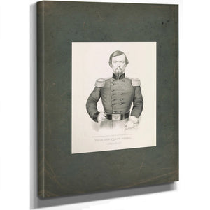 Brigadier General Franz Sigel Us Army 1861 — Stretched Canvas Print | Bella Frye