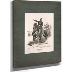 Ulysses S Grant 19th Century — Stretched Canvas Print | Bella Frye