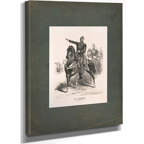 Ulysses S Grant 19th Century — Stretched Canvas Print | Bella Frye