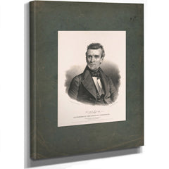 James K Polk Governor of the State of Tennessee 1838 — Stretched Canvas Print | Bella Frye