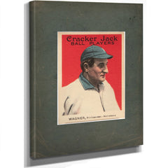Cracker Jack Honus Wagner — Stretched Canvas Print | Bella Frye
