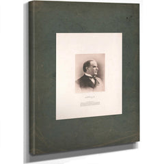 William Mckinley 1891 — Stretched Canvas Print | Bella Frye