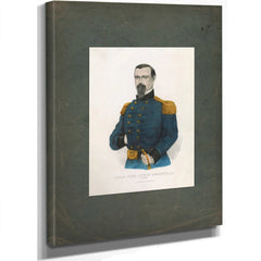 Brigadier General Irwin Mcdowell Us Army 19th Century — Stretched Canvas Print | Bella Frye