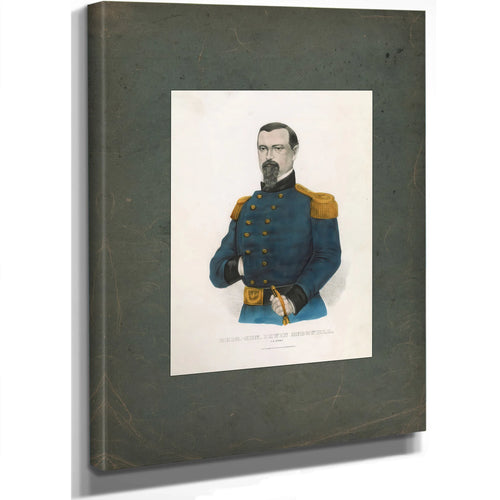 Brigadier General Irwin Mcdowell Us Army 19th Century — Stretched Canvas Print | Bella Frye