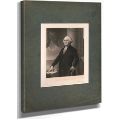George Washington 1892 — Stretched Canvas Print | Bella Frye