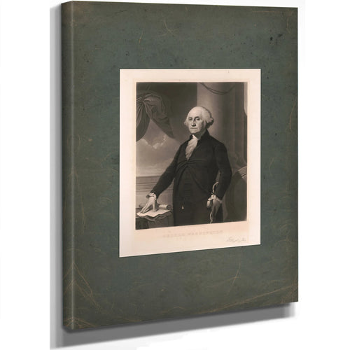 George Washington 1892 — Stretched Canvas Print | Bella Frye