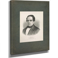 Honorable Hannibal Hamlin Republican Candidate for Vice President of the United States 186 — Stretched Canvas Print | Bella F