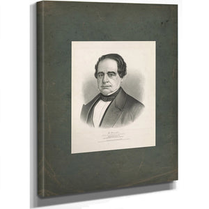 Honorable Hannibal Hamlin Republican Candidate for Vice President of the United States 186 — Stretched Canvas Print | Bella F