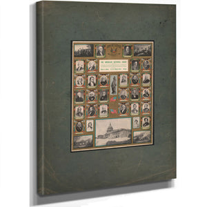 The American National Chart 199 — Stretched Canvas Print | Bella Frye