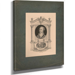 Alexander Hamilton and the Grange 192 — Stretched Canvas Print | Bella Frye