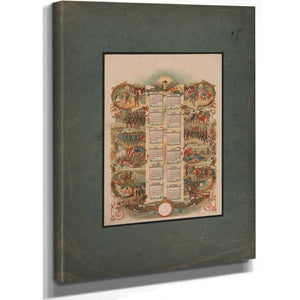 1893 — Stretched Canvas Print | Bella Frye