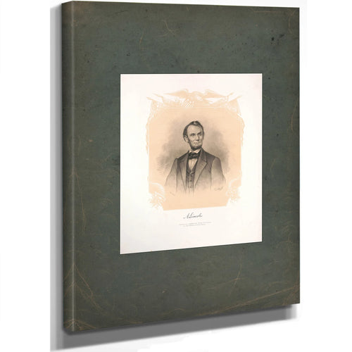 Abraham Lincoln 19th Century 5 — Stretched Canvas Print | Bella Frye
