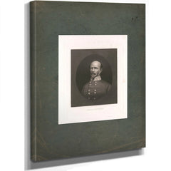Joseph Eggleston Johnston 186 189 — Stretched Canvas Print | Bella Frye