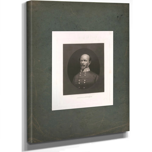 Joseph Eggleston Johnston 186 189 — Stretched Canvas Print | Bella Frye
