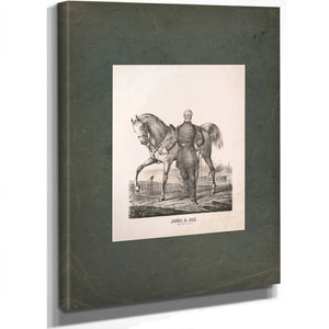 John Adams Dix 19th Century — Stretched Canvas Print | Bella Frye