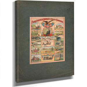 From American Bondage to the Halls of Congress 1897 — Stretched Canvas Print | Bella Frye