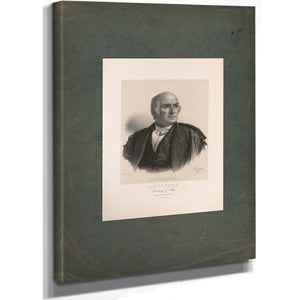 P Upshur Secretary of State 1844 — Stretched Canvas Print | Bella Frye