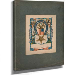 Grand Army of the Republic Veteran 1861 1866 1885 — Stretched Canvas Print | Bella Frye