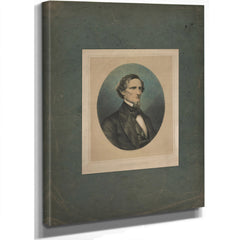 Jefferson Davis 185 187 — Stretched Canvas Print | Bella Frye