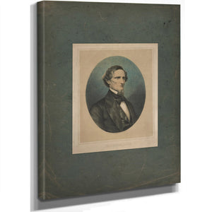 Jefferson Davis 185 187 — Stretched Canvas Print | Bella Frye