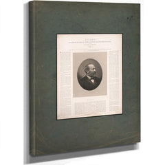 Eulogy on Our Martyred Chief Magistrate James a Garfield Respectively Dedicated to His Family 1888 — Stretched Canvas Print |