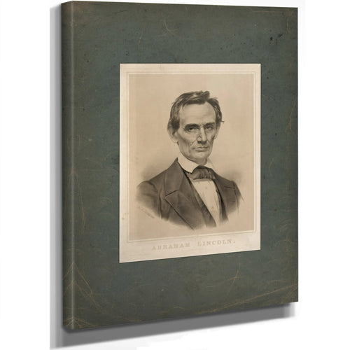 Abraham Lincoln 186s — Stretched Canvas Print | Bella Frye