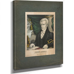 Andrew Jackson_ Seventh President of the United States 1835 1837 — Stretched Canvas Print | Bella Frye