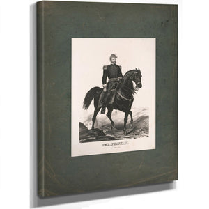 William Buel Franklin 19th Century — Stretched Canvas Print | Bella Frye