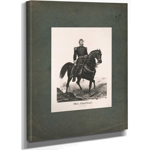 William Buel Franklin 19th Century — Stretched Canvas Print | Bella Frye