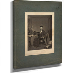 Abraham Lincoln President of the United States 19th Century 1 — Stretched Canvas Print | Bella Frye