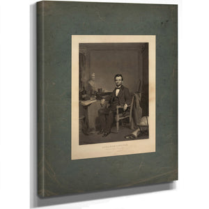 Abraham Lincoln President of the United States 19th Century 1 — Stretched Canvas Print | Bella Frye