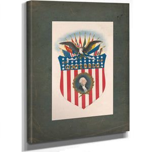 Centennial 1776 1876 1876 — Stretched Canvas Print | Bella Frye
