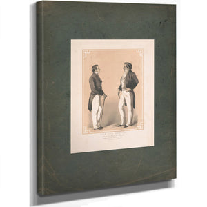 The Two Martyrs Joseph Hyrum Smith 1847 — Stretched Canvas Print | Bella Frye