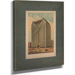 Masonic Temple Chicago 189 — Stretched Canvas Print | Bella Frye