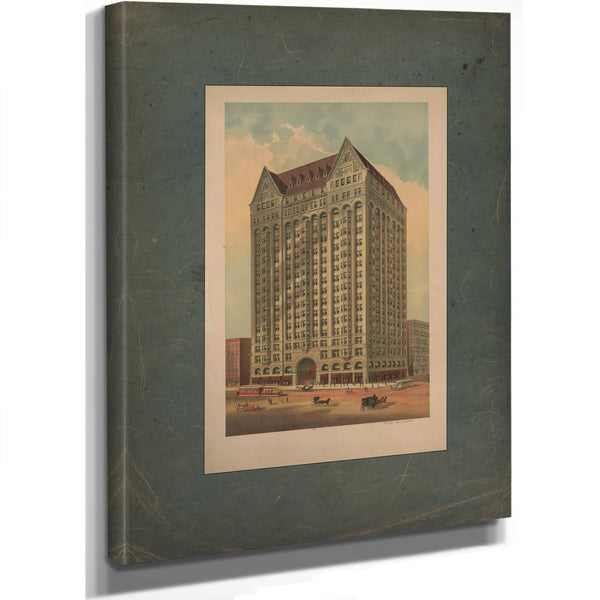 Masonic Temple Chicago 189 — Stretched Canvas Print | Bella Frye