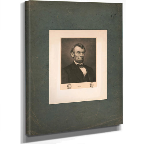 Abraham Lincoln 195 — Stretched Canvas Print | Bella Frye