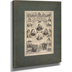 Anti Prohibition 1888 — Stretched Canvas Print | Bella Frye