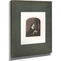 Mrs Stephen a Douglas 19th Century — Stretched Canvas Print | Bella Frye
