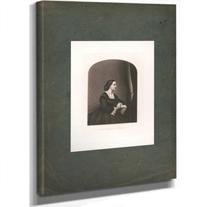 Mrs Stephen a Douglas 19th Century — Stretched Canvas Print | Bella Frye