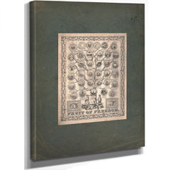 Fruit of Freedom 1858 — Stretched Canvas Print | Bella Frye