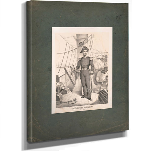 David Glasgow Farragut 19th Century — Stretched Canvas Print | Bella Frye