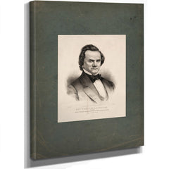 Hon Stephen a Douglas of Illinois National Democratic Candidate for Sixteenth President of the United States 186 — Stretched 