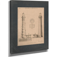 Sand Island Light Station Blueprint 8th District Sentinel